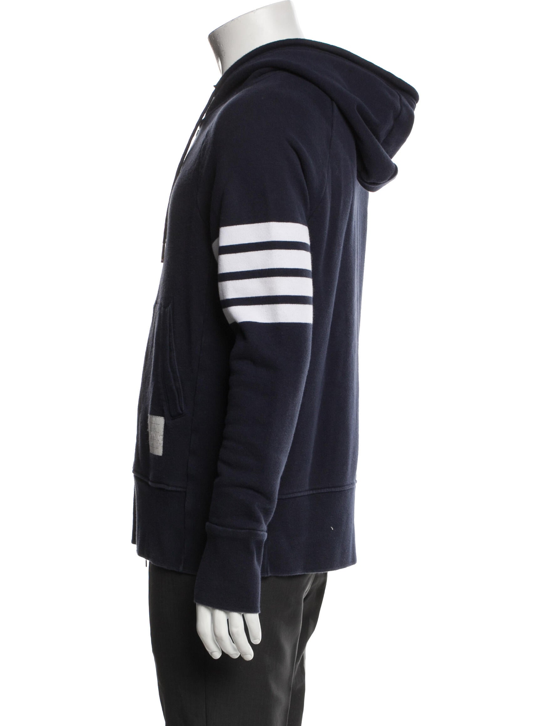 Thom Browne Crew Neck Long Sleeve Hoodie
